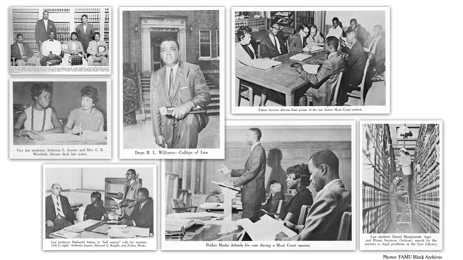 FAMU Law School Class of 1967 Image Collage